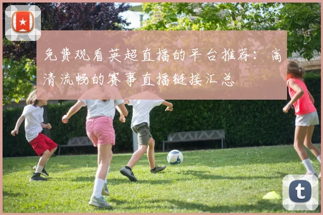 免费观看英超直播的平台推荐：高清流畅的赛事直播链接汇总